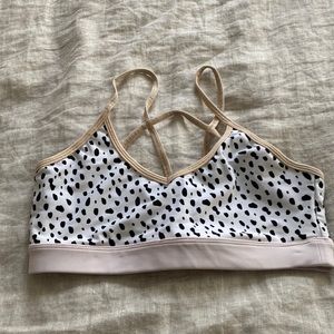 SD x WFA White Speckled Bra